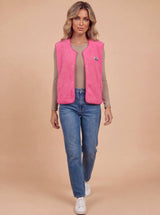 Lamb Wool Layering Vest