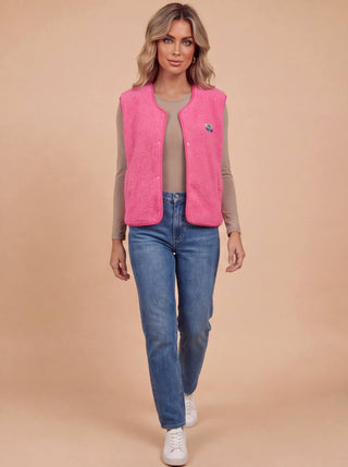 Lamb Wool Layering Vest