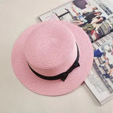 Bow-Trim Panama Straw Hat