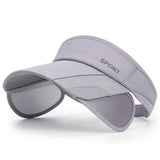 Retractable-Brim Open-Top Visor