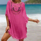Crochet Shoreline Cover-Up Dress