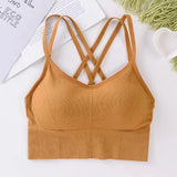 Cross-Strap Comfort Sports Bra