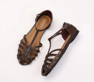 Cross-Strap Roman Sandal Collection