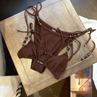 Beaded Bandeau Micro Bikini