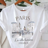Paris Graphic Crew Tee