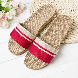 Hemp-Texture Indoor Slides