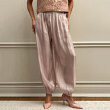 Pleated Balloon-Leg Trousers