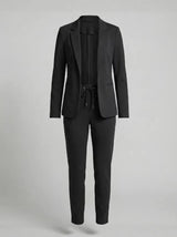 Tailored Blazer & Drawstring Trouser Set