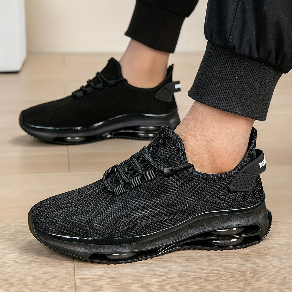Nova Breeze Knit Trainers – Black
