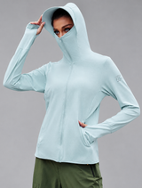 Coastal Zip Sun Hoodie UPF50+