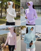 Aurelia Sun Coastal Zip Sun Hoodie