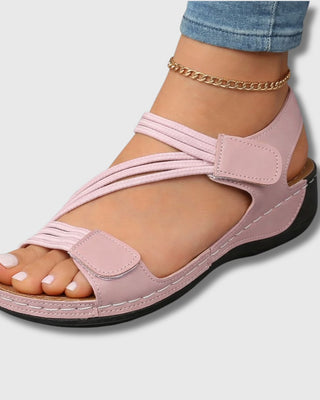 Casandra Adjustable Flat Sandals