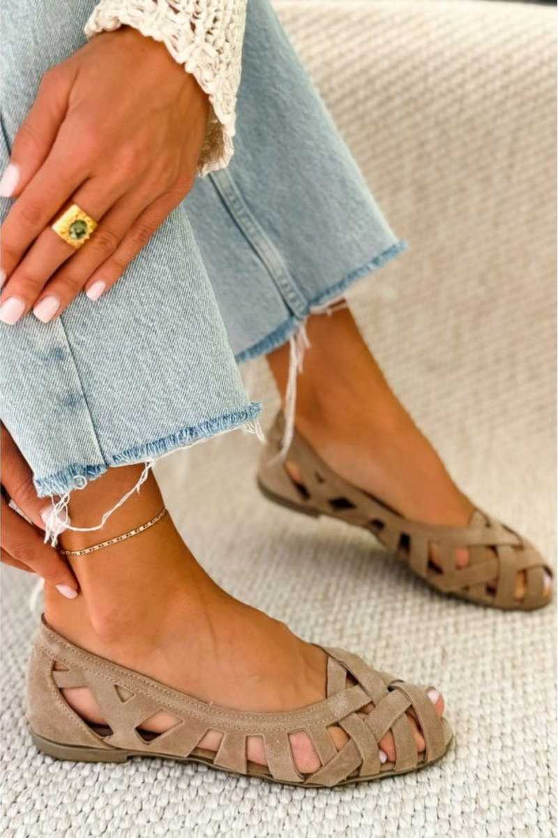 Caterina Everyday Summer Sandals in Violet by Aurelia Sun