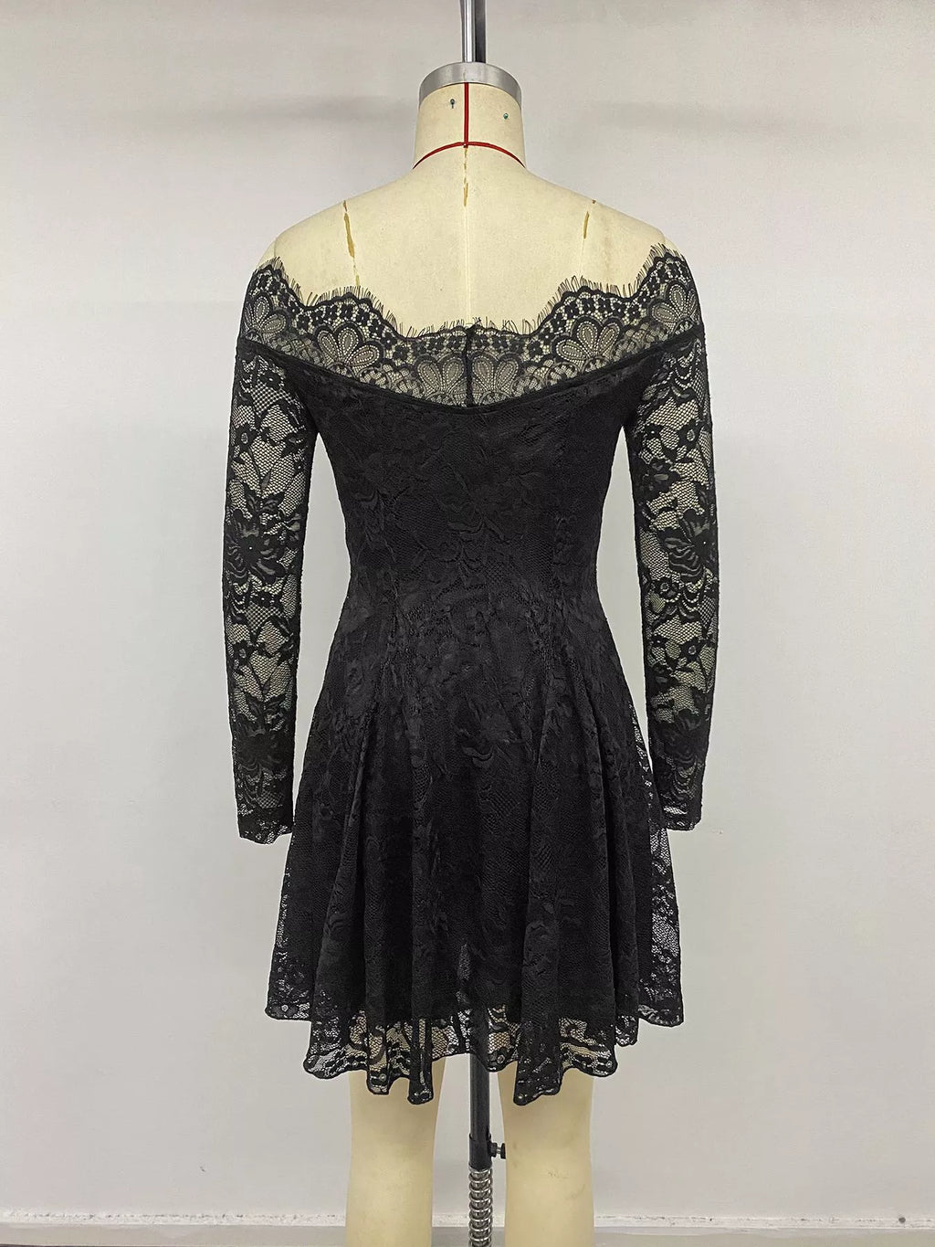 Women's Lace Off-Shoulder Mini Dress