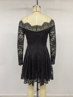 Women's Lace Off-Shoulder Mini Dress