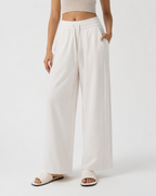 Cool Wide Leg Travel Pants UPF 50+