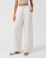 Cool Wide Leg Travel Pants UPF50+