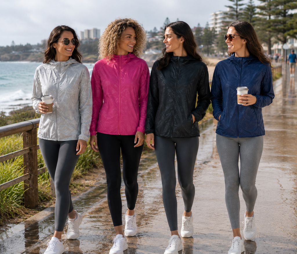 Packable Rain Sun Jacket UPF 50+