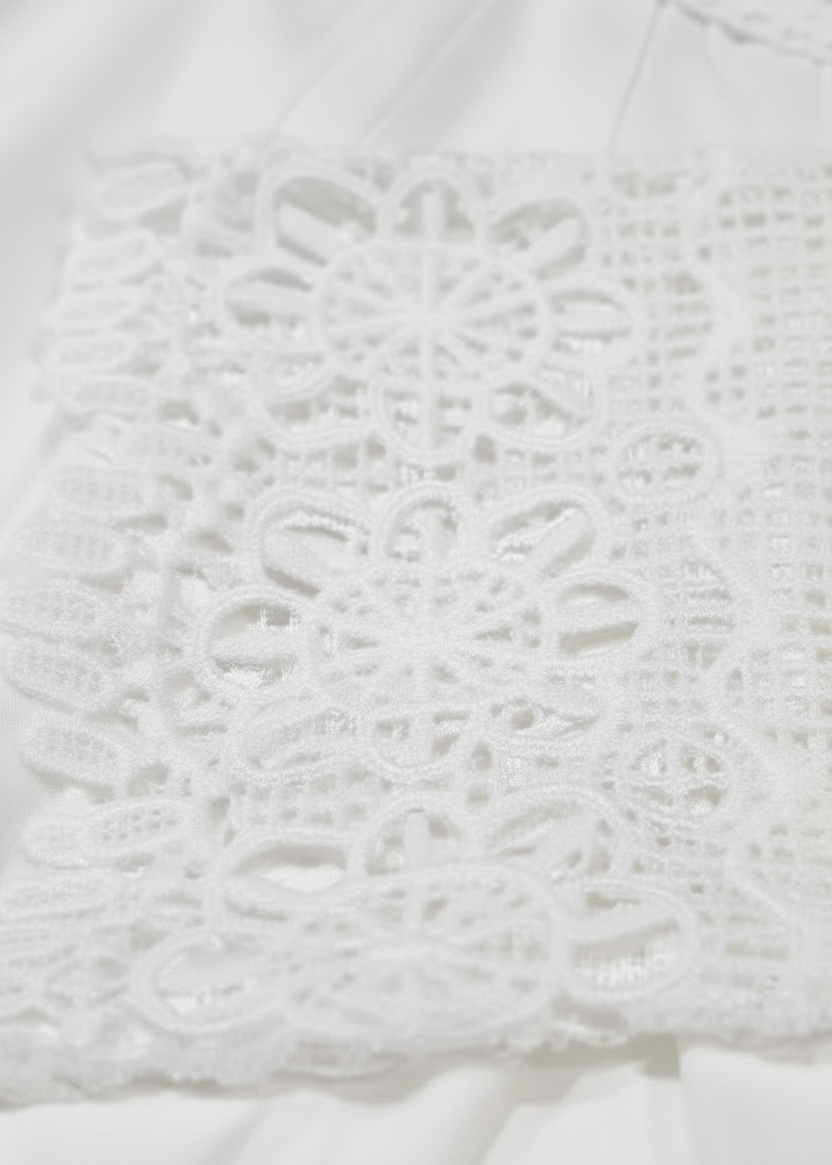 Fallon Pink & White Lace Dress Duo