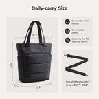 BAGSMART Bubble 21L Puffy Tote – product view