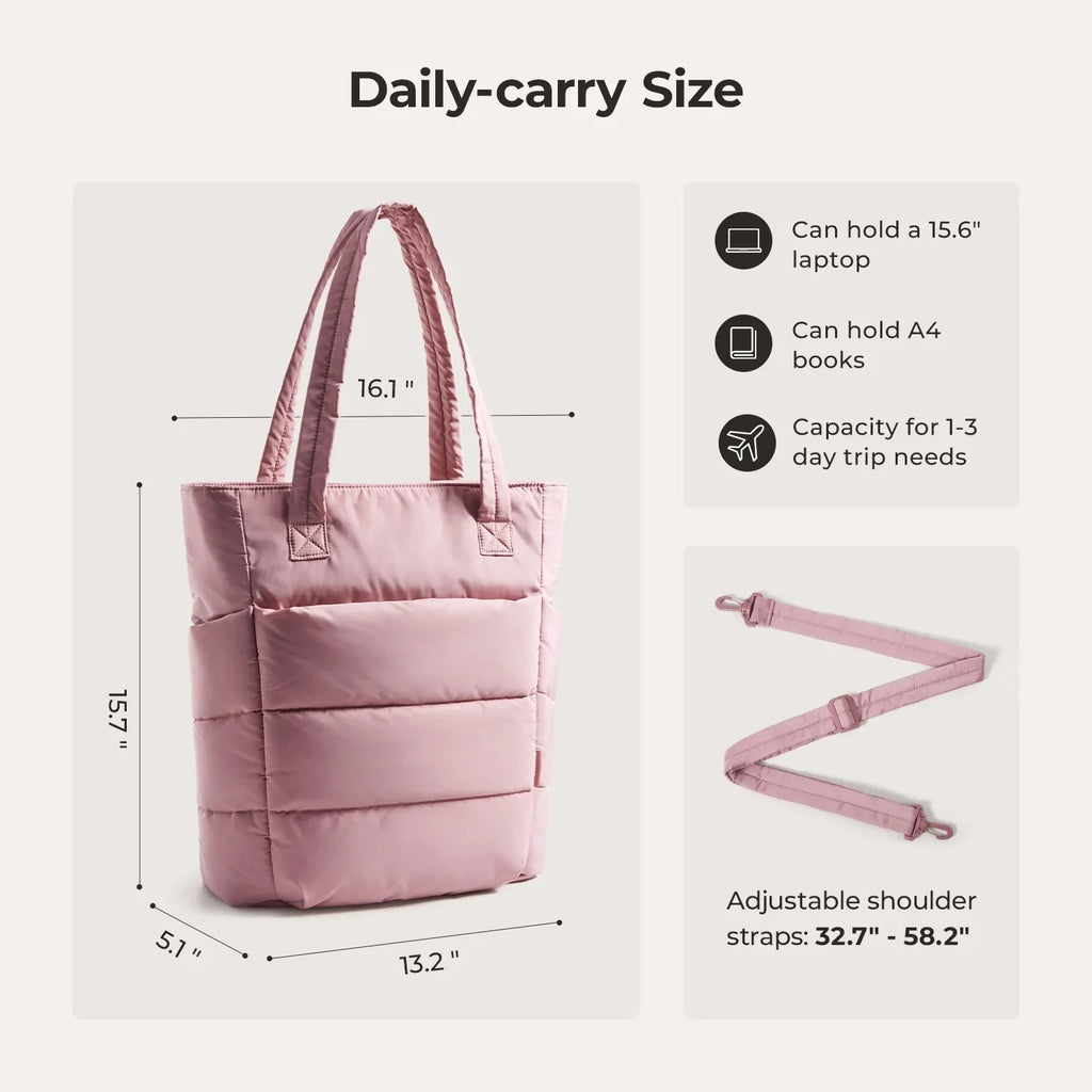 BAGSMART Bubble 21L Puffy Tote – product view