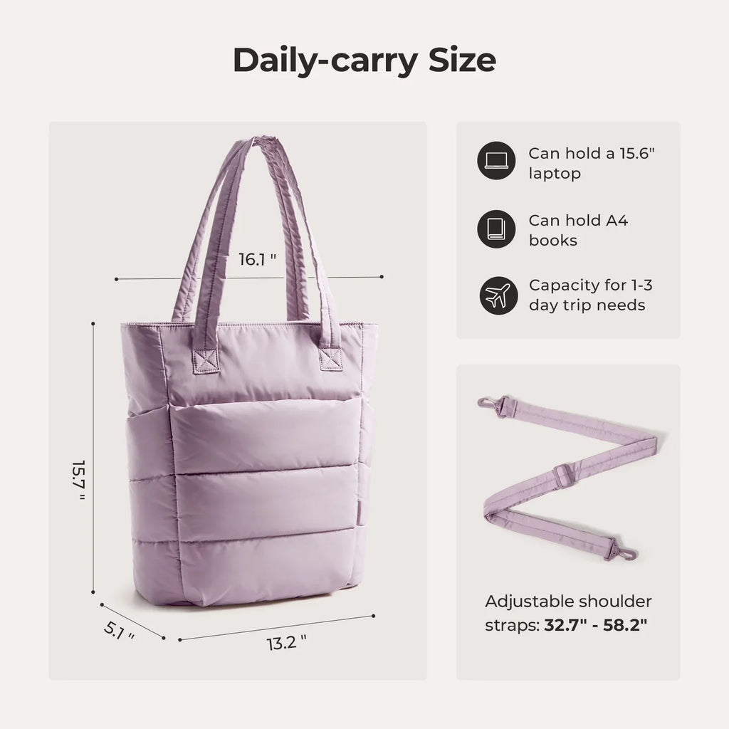 BAGSMART Bubble 21L Puffy Tote – product view