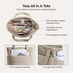 BAGSMART Bubble 21L Puffy Tote – product view