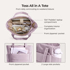BAGSMART Bubble 21L Puffy Tote – product view