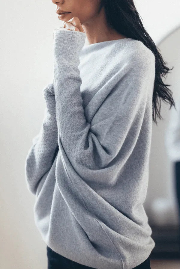 Asymmetric Cashmere-Blend Jumper