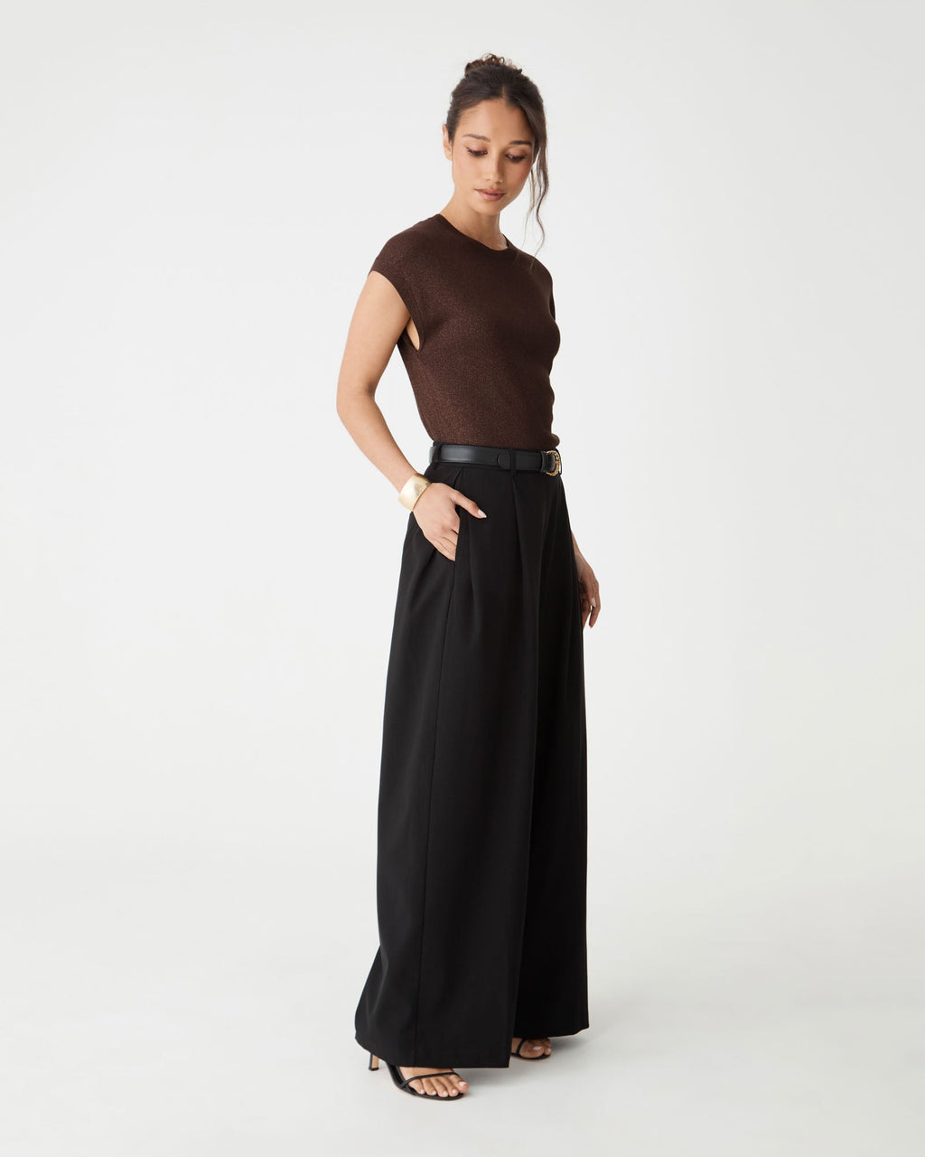 Saskia Lurex Knit Top by Aurelia Sun