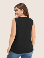 Plus Size Square-Neck Tank Top