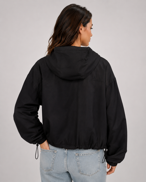 Aurelia Sun Breeze Hooded Windbreaker