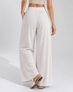 Cool Wide Leg Travel Pants UPF 50+