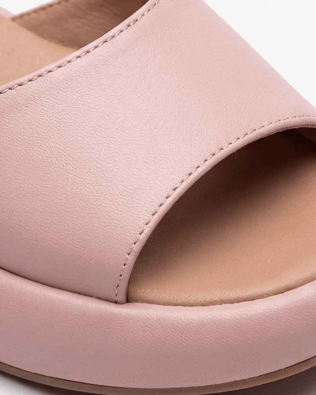 Slingback Peep-Toe Wedge Sandals