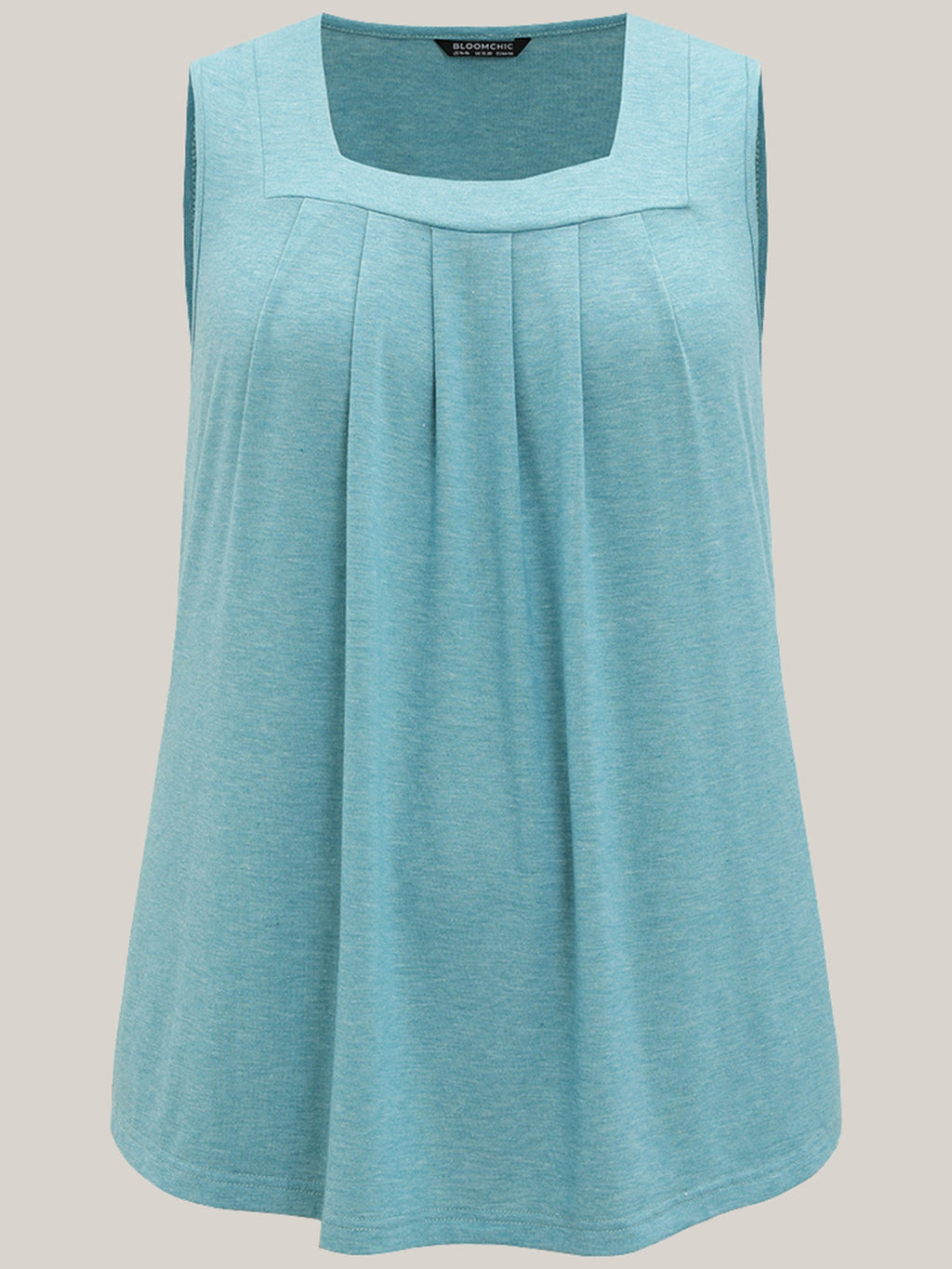 Plus Size Square-Neck Tank Top
