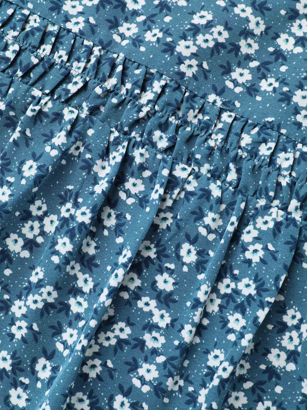 Plus Size Floral Ruffle-Sleeve Blouse