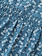 Plus Size Floral Ruffle-Sleeve Blouse
