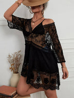 Solara Lace Beach Cover-Up