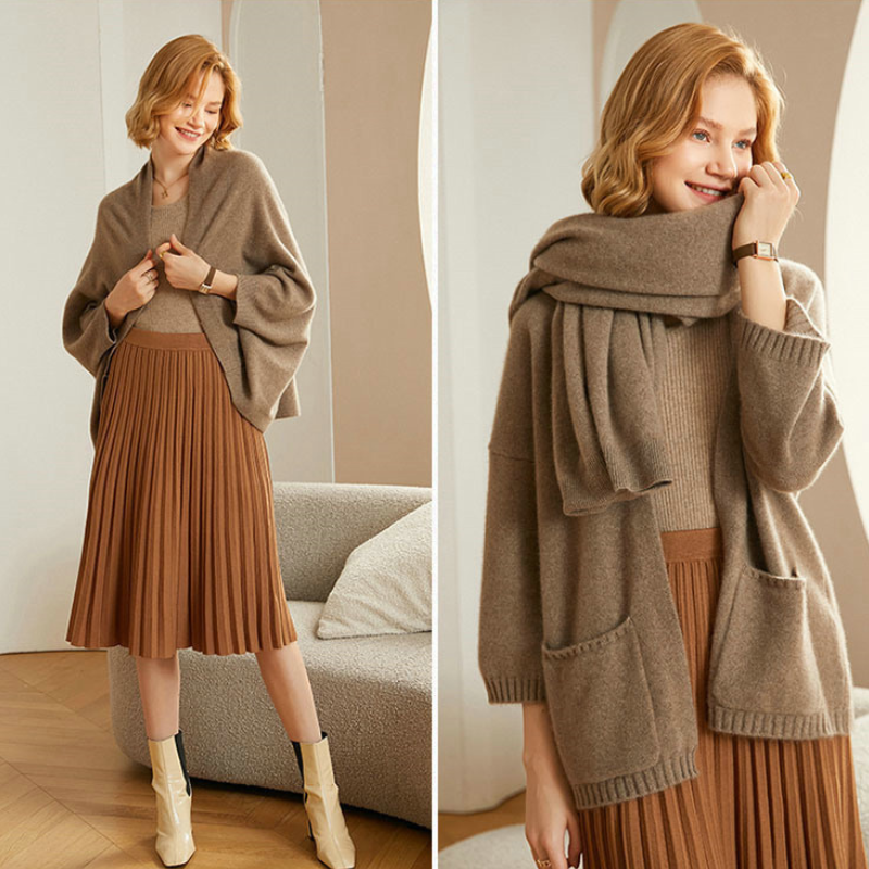 Alpina Merino Wool Shawl