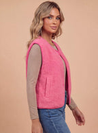Lamb Wool Layering Vest