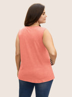 Plus Size Square-Neck Tank Top