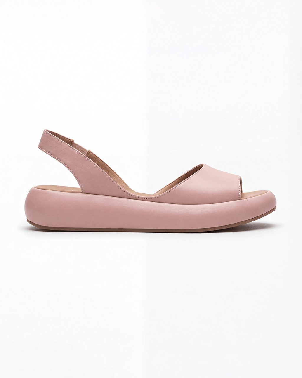 Slingback Peep-Toe Wedge Sandals