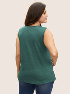 Plus Size Square-Neck Tank Top