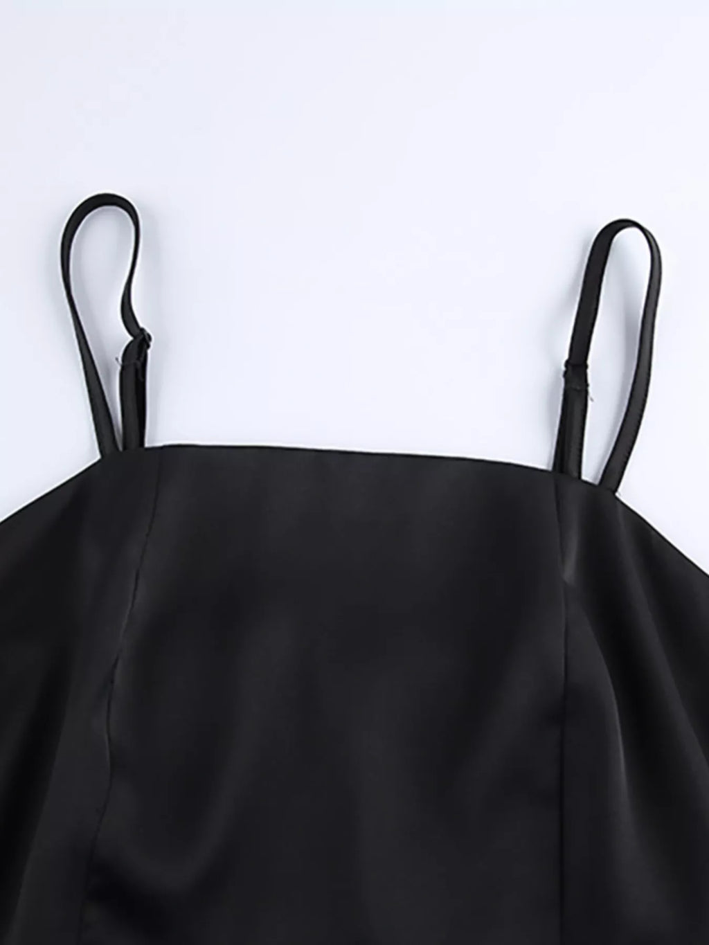 Women's Satin Mini Dress with Lace Cape