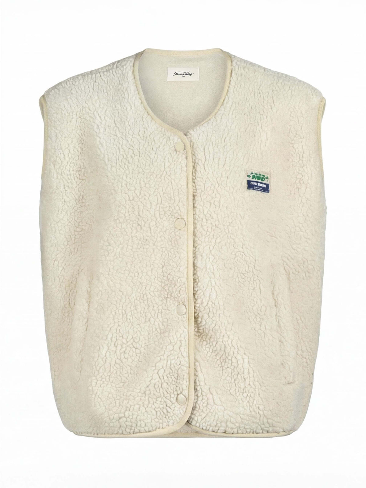 Lamb Wool Layering Vest
