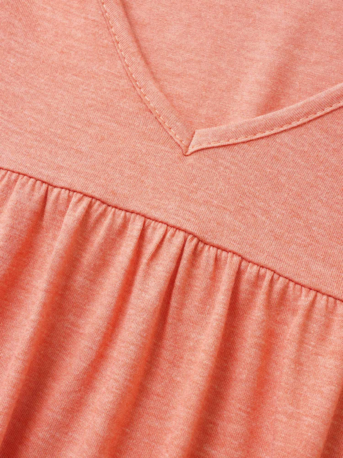 Plus Size Ruffle-Sleeve Jersey T-Shirt