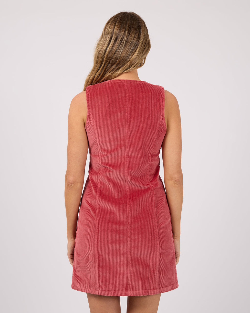 Mara Stretch Corduroy Mini Dress – Ruby in Ruby by Aurelia Sun