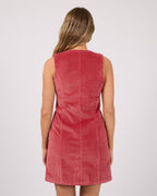Mara Stretch Corduroy Mini Dress – Ruby in Ruby by Aurelia Sun