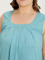 Plus Size Square-Neck Tank Top