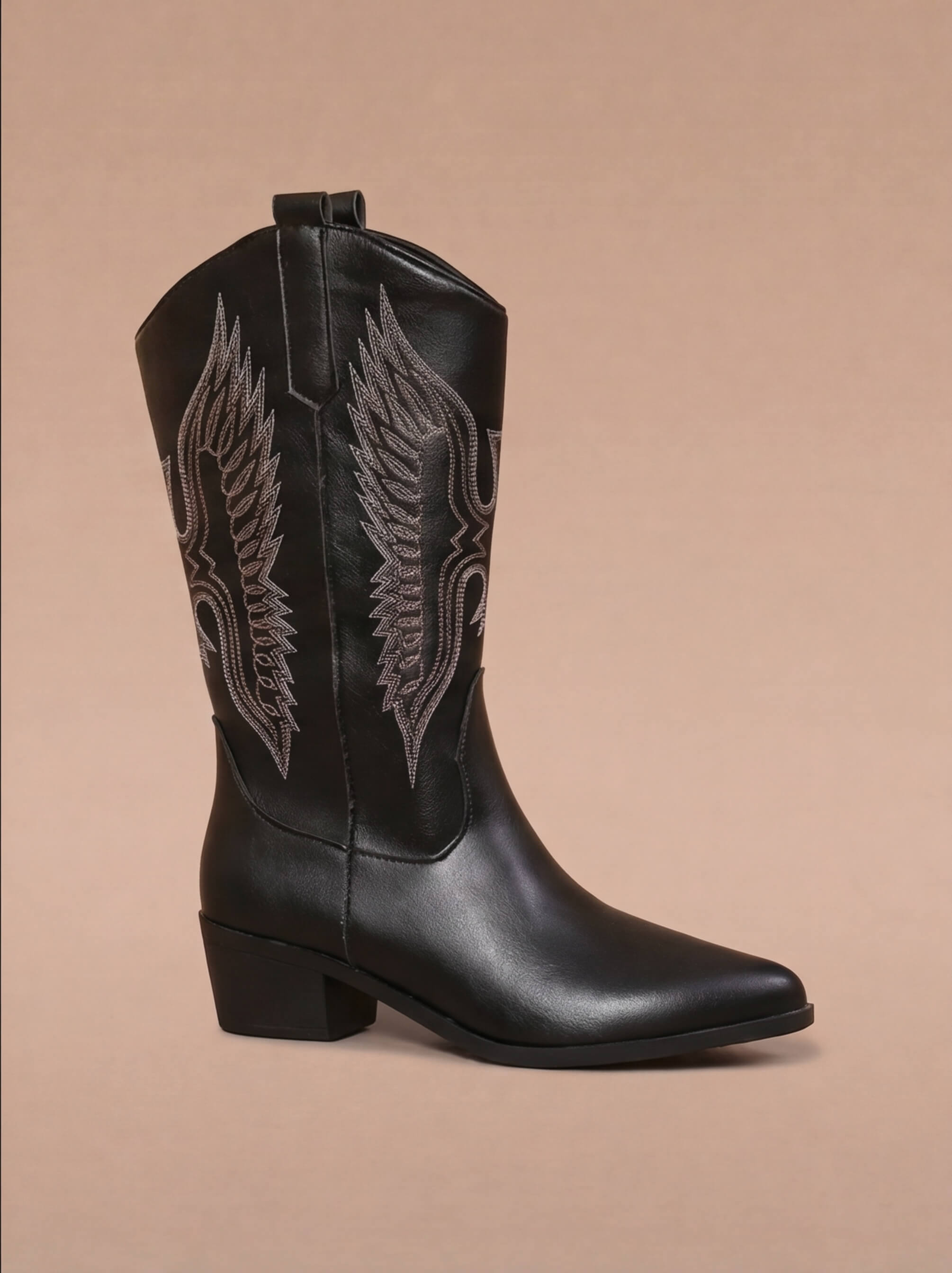 Embroidered Western Cowgirl Boots